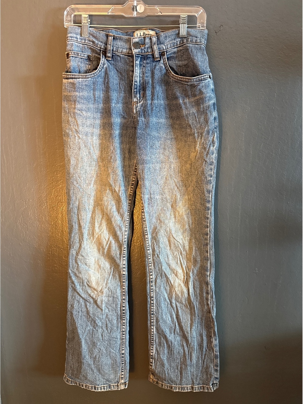 L.L. Bean Classic Fit Blue Denim Jeans
